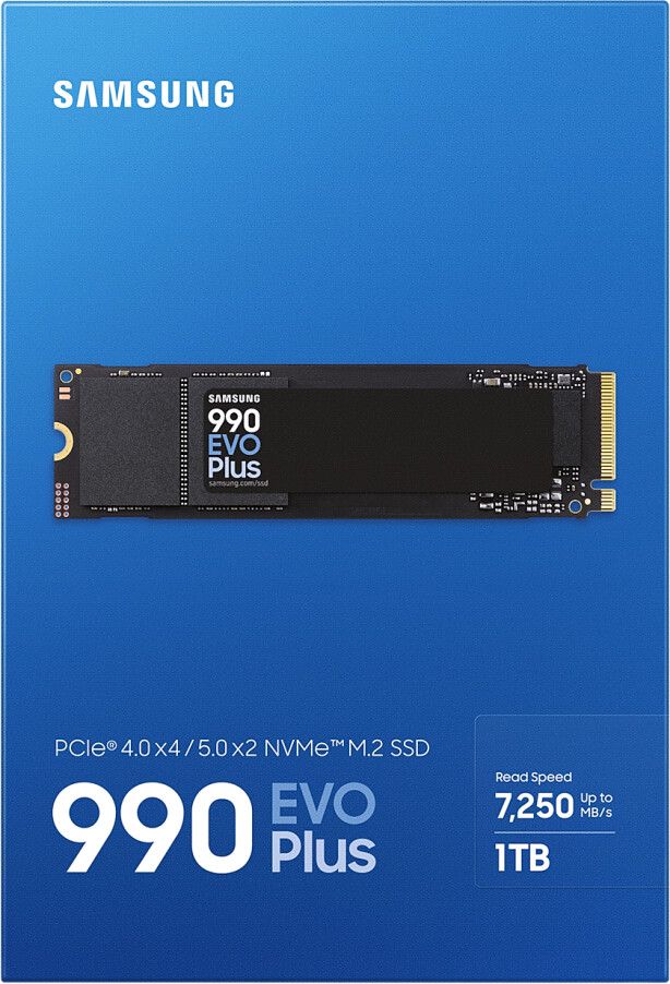 SAMSUNG SERIE 990 EVO PLUS M.2 1To 2280 PCIe 4.0 x4