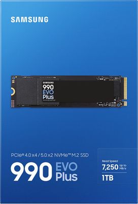 SAMSUNG SERIE 990 EVO PLUS M.2 1To 2280 PCIe 4.0 x4