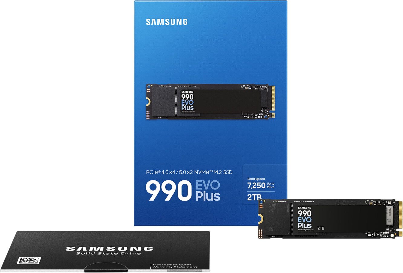 Samsung 990 EVO Plus 2To Nvme M.2 2280 PCIe 4.0/5.0