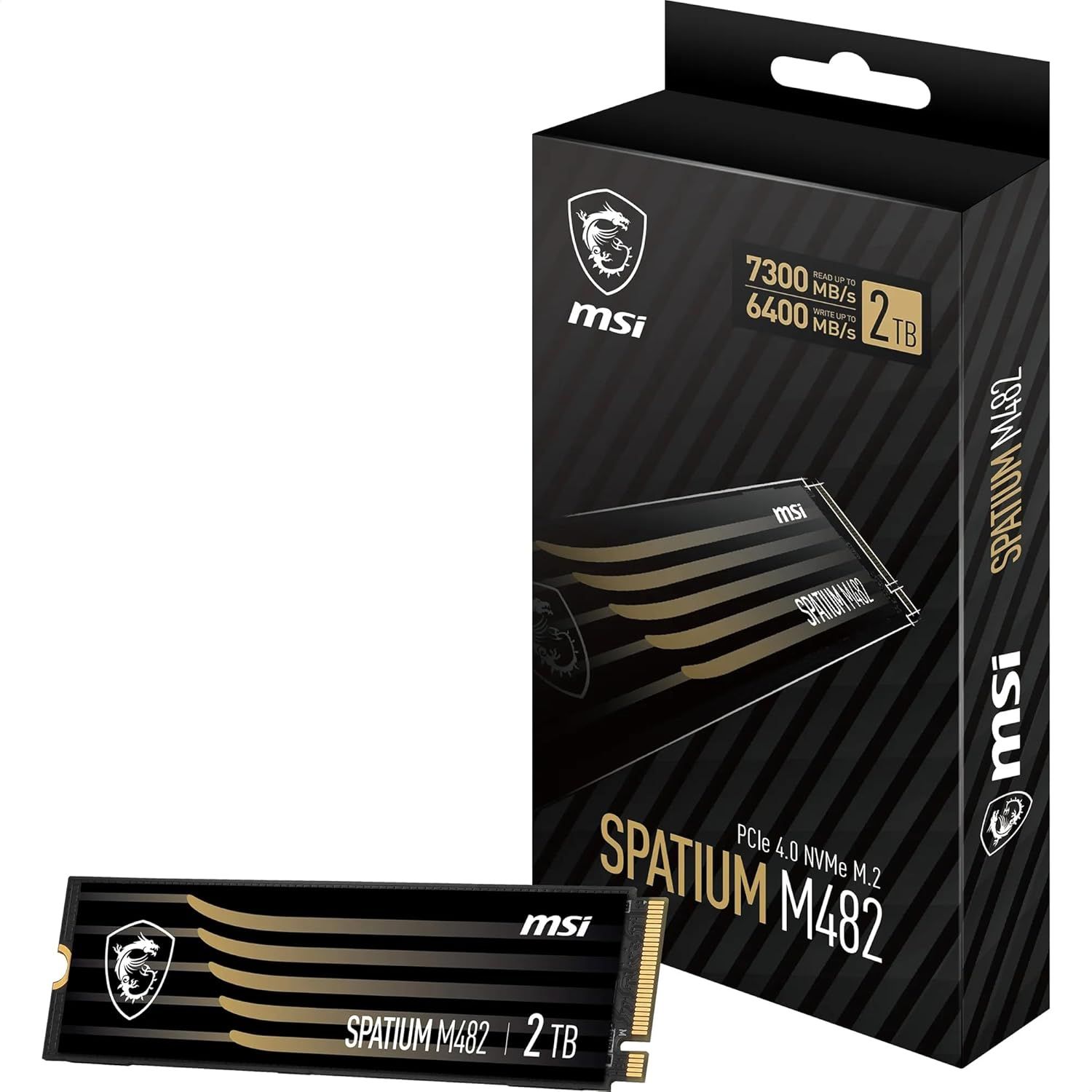 MSI SPATIUM M482 PCIe 4.0 NVMe M.2 2TB