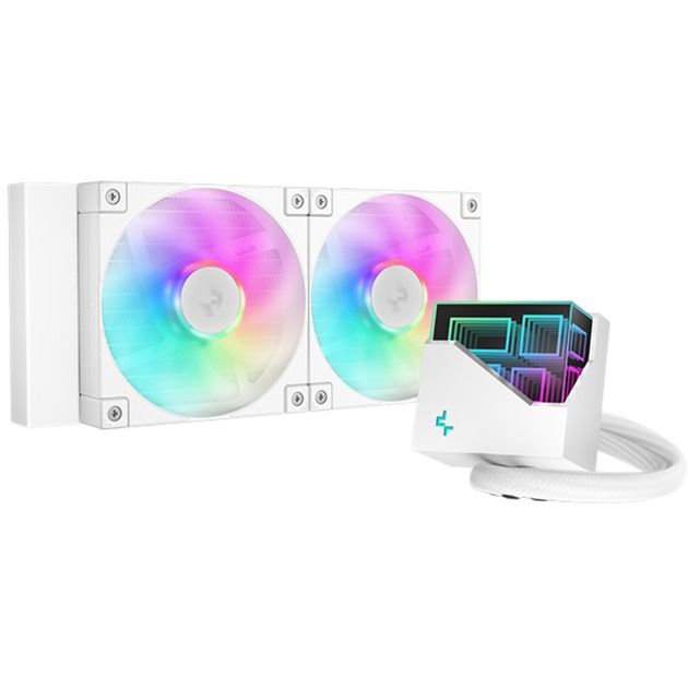 DEEPCOOL LT240 WH ARGB - Watercooling 240mm