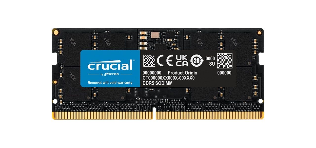 CRUCIAL SODIMM DDR5 4800 32G (1x32G)