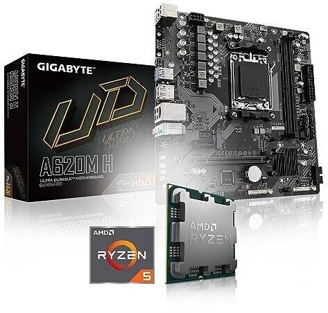 Kit  Ryzen 5 8600G/32 GB DDR5/GIGABYTE A620M H
