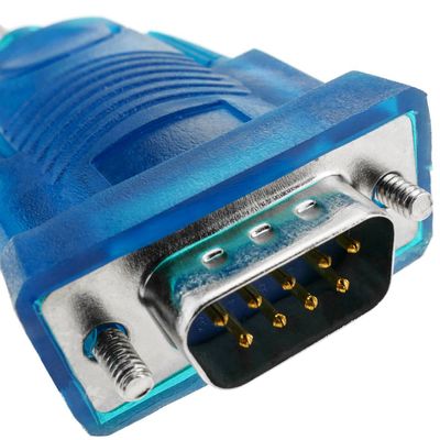 Convertisseur USB vers RS232 DB9 - Bleu 1,5m