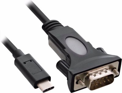 Convertisseur USB 2.0, fiche C vers RS-232, 1 m 50