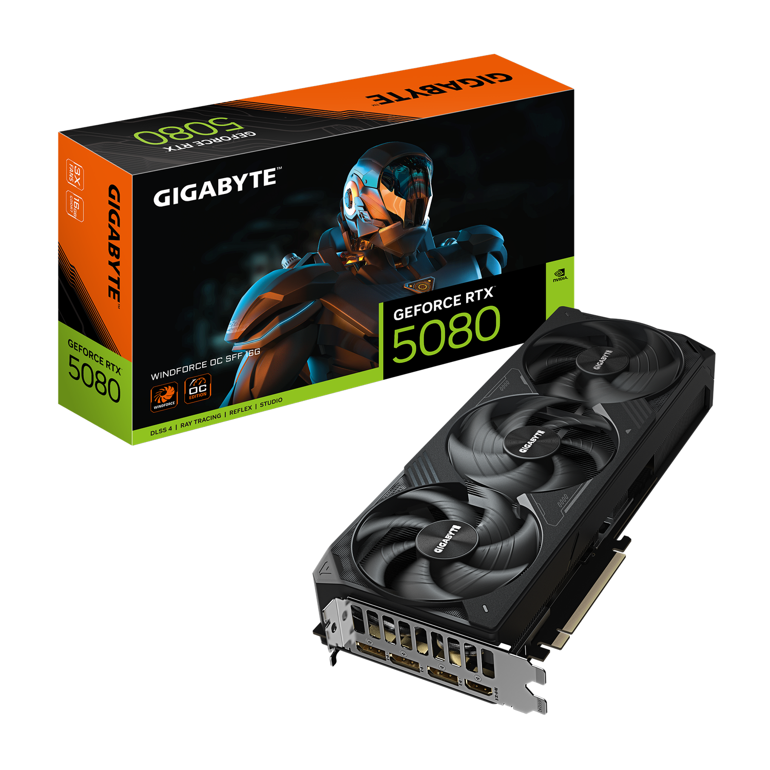 Gigabyte GeForce RTX 5080 WINDFORCE OC SFF 16G