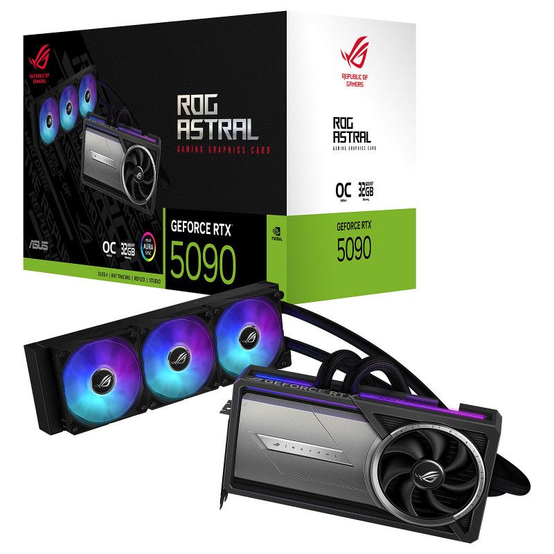 ASUS  ROG Astral LC  RTX 5090 32GB GDDR7 OC Edition