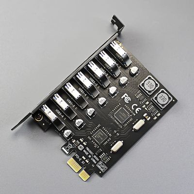 Carte d'extension PCI Express 7 Ports USB 3.0 - Noir