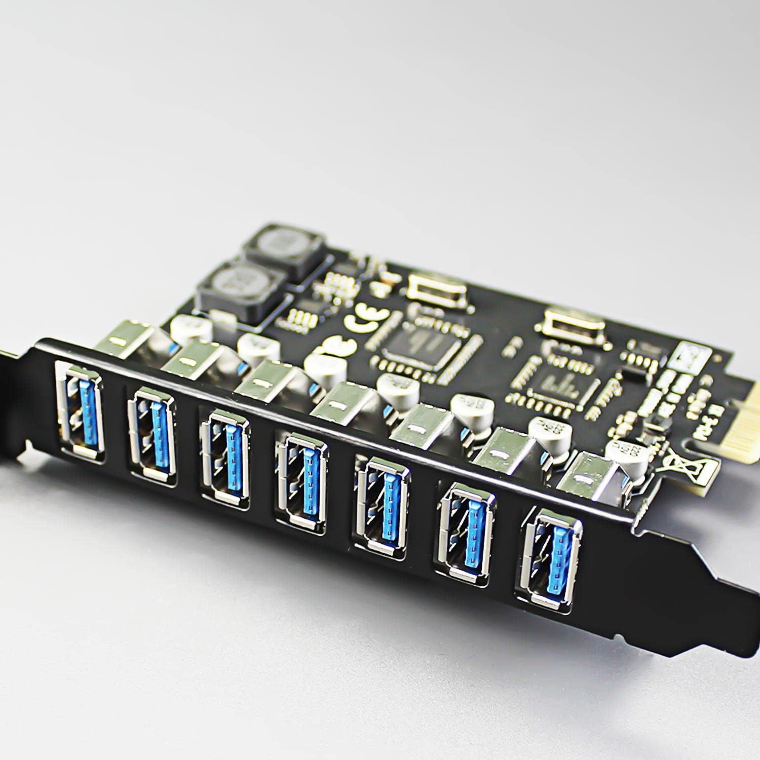 Carte d&#39;extension 7 Ports USB 3.0 PCI Express