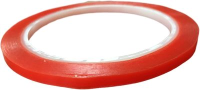 Ruban Adhésif Simple Face 5 mm x 10 m – Rouge