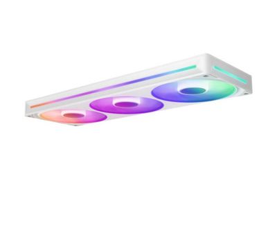 NZXT F360RGB Core Fan Blanc - Pack 3 Ventilateurs RF-U36HF-W1