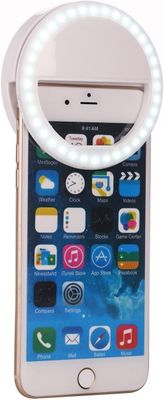 Anneau Lumineux LED Portable pour Selfie et Vidéo