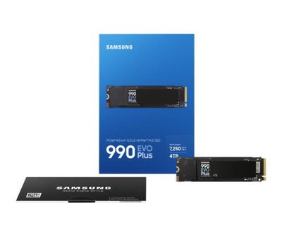 SAMSUNG 990 EVO PLUS 4T M.2 2280 *MZ-V9S4T0BW