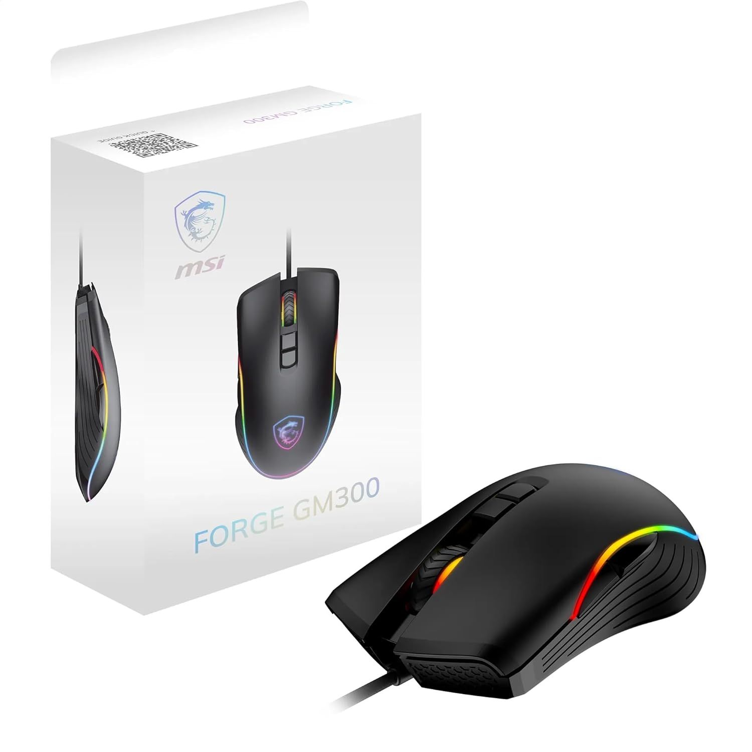 MSI Forge GM300 Souris Optique 7 Boutons
