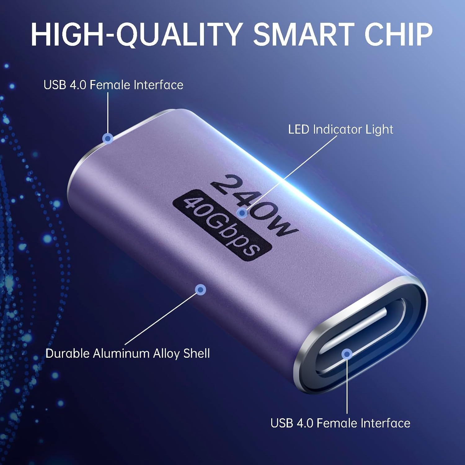 USB C  40 Gbps 240w .connecteur