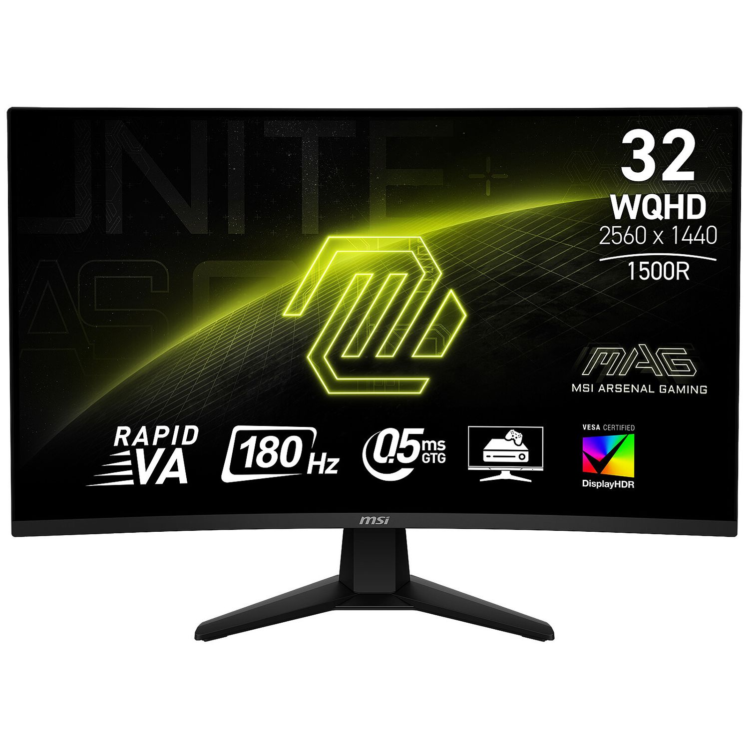 MSI 31.5&quot; LED - MAG 32CQ6F