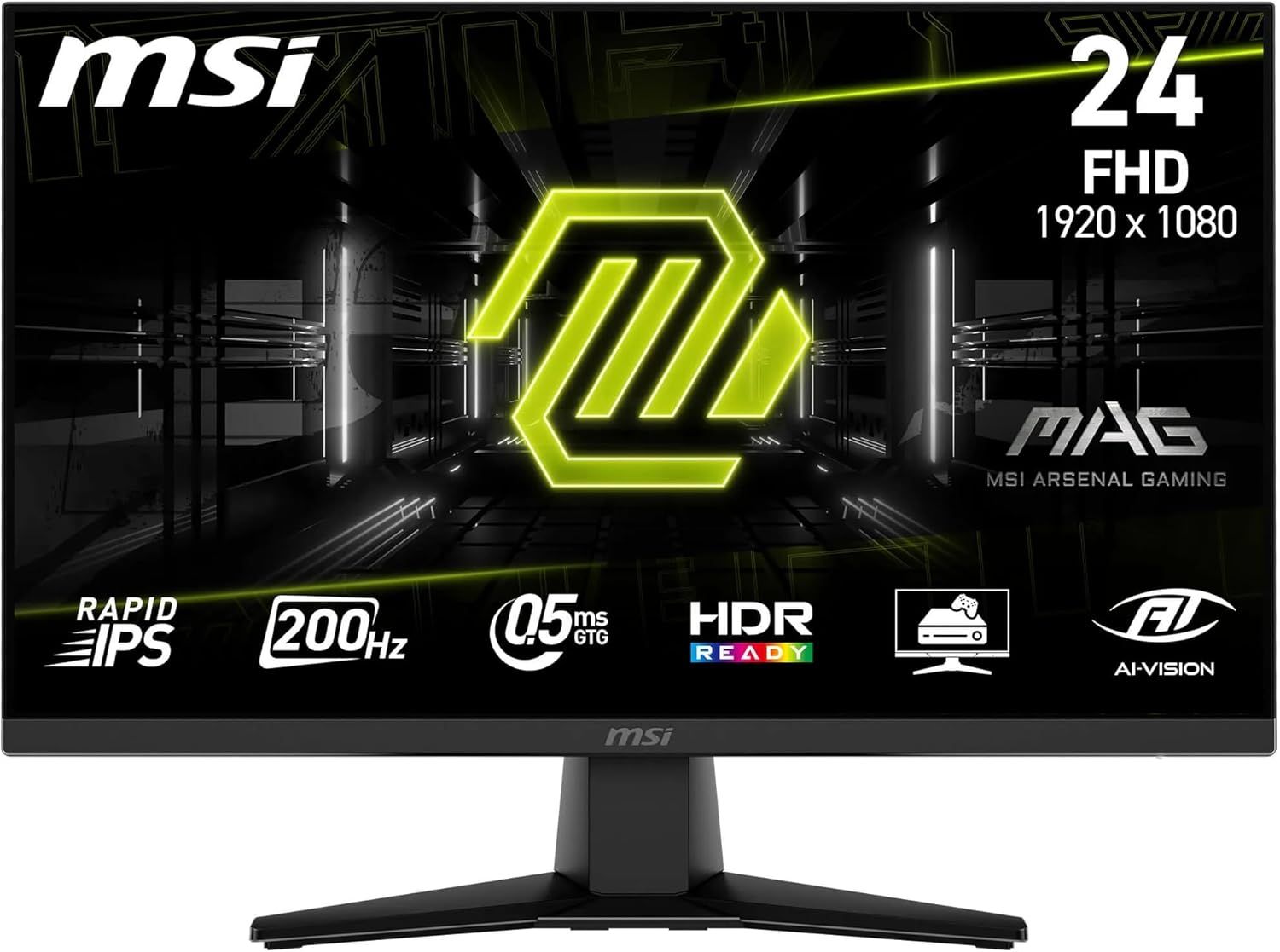 MSI MAG 242F Écran PLAT Gaming 24 POUCE