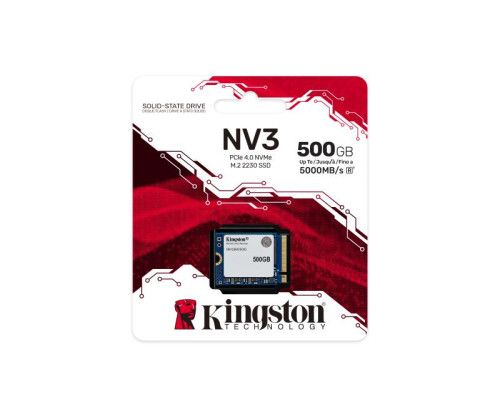 Kingston NV3 NVMe PCIe 4.0 SSD  500GB M.2 2230