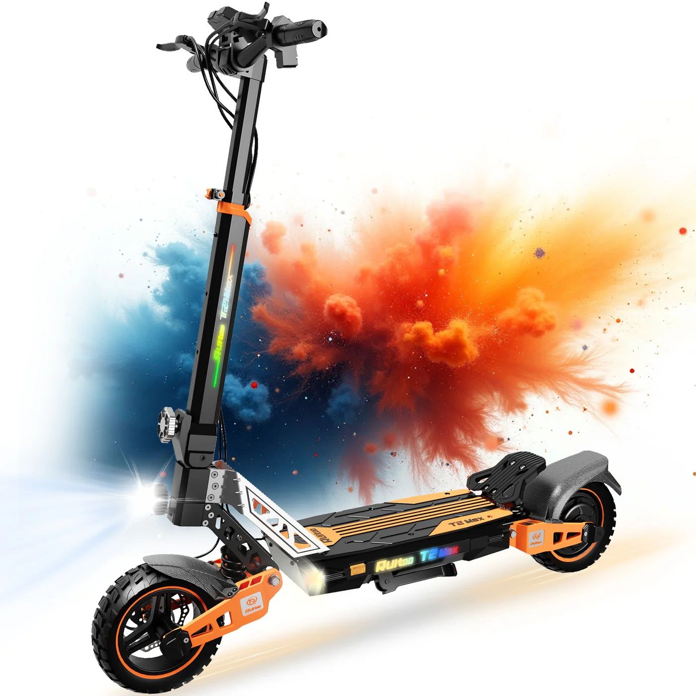 Trottinette Électrique Ruitoo T2 Max – Puissante, Confortable &amp; Sécurisée