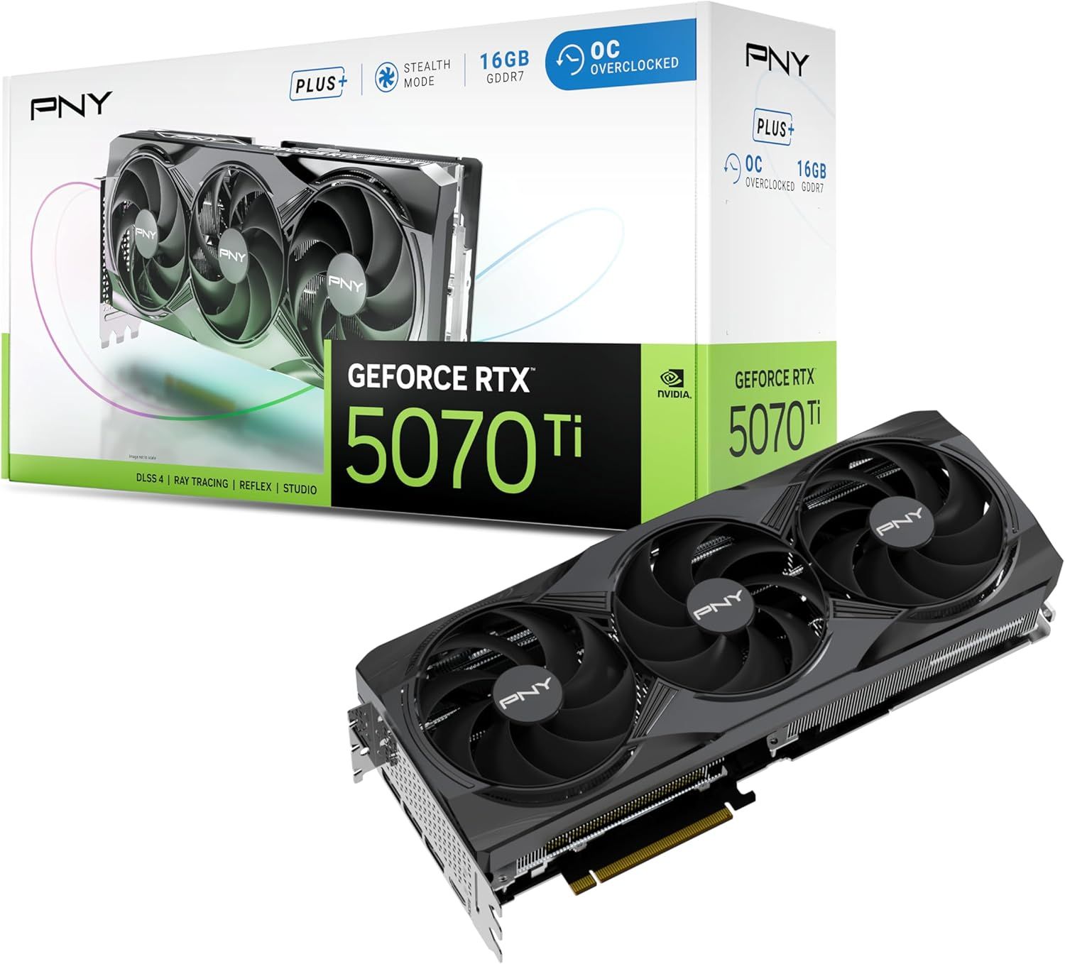 PNY GeForce RTX 5070TI 16GB  Triple Fan plus
