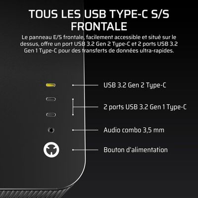 CORSAIR AIR 5400 RS-R ARGB Boîtier NOIR