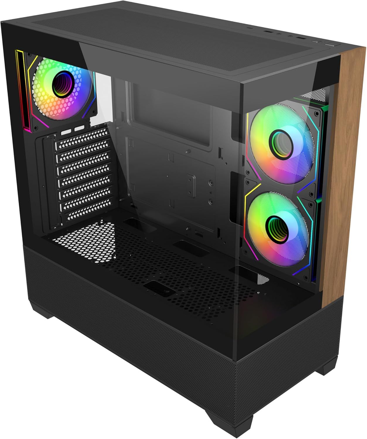 COOLER MASTER Elite 690 Wood Black