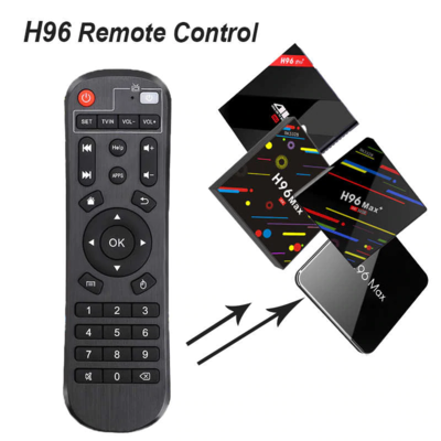 Télécommande Infrarouge H96 Pro Plus - Noir