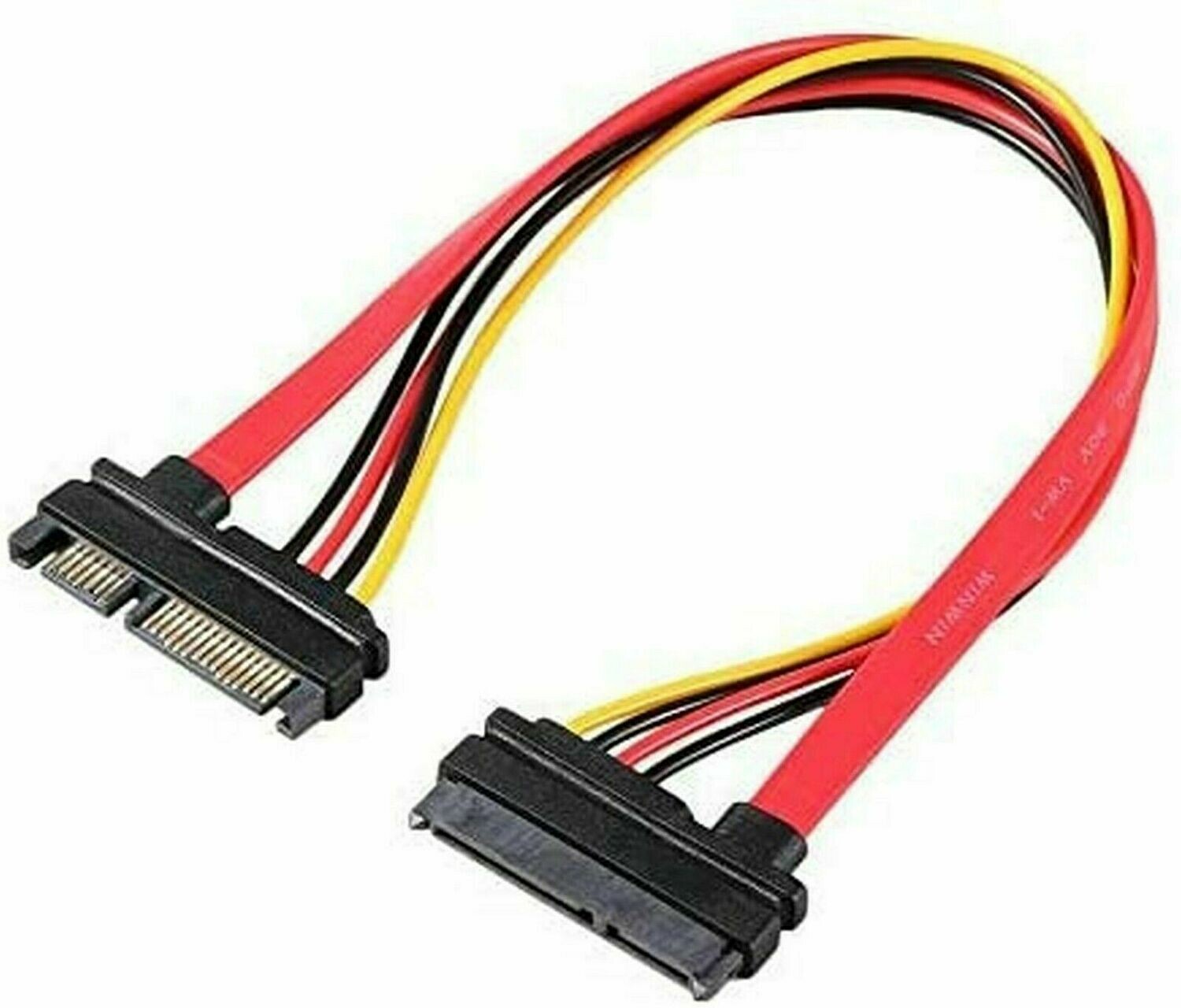 Câble Rallonge SATA 22 Broches Mâle/Femelle 30 cm