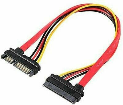 Câble Rallonge SATA 22 Broches Mâle/Femelle