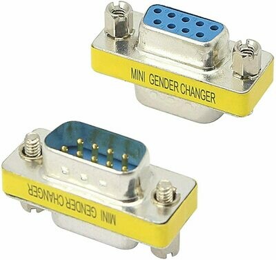 Adaptateur DB9 Mâle Femelle - Convertisseur de Genre