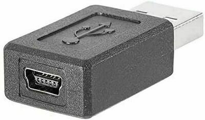 Convertisseur USB Mâle vers Mini USB Femelle
