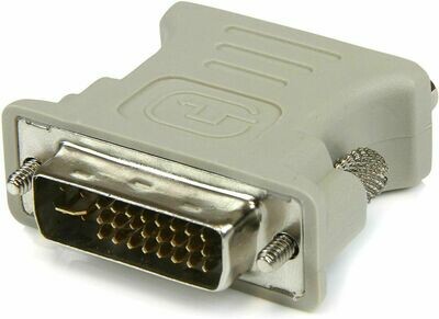 Adaptateur DVI-I Mâle vers VGA Femelle Gris - Réf. 00051