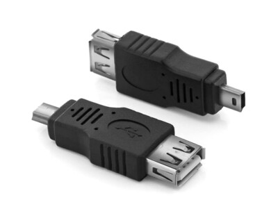 Adaptateur Mini Usb male vers Usb Femelle OTG