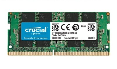 Crucial Mémoire SODIMM DDR4 8Go 3200MHz CT000000XX000X-00XXX0