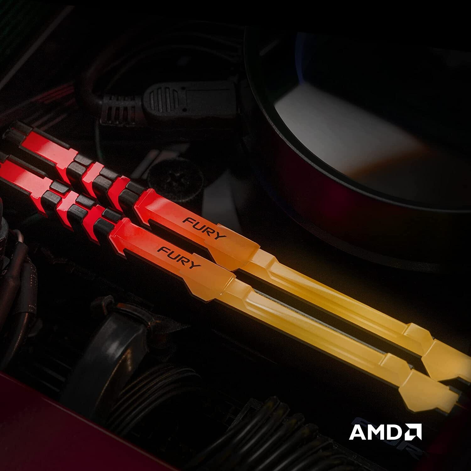 FURY Beast RGB DDR4 8Go 3200MHz - Mémoire RAM Haute Performance