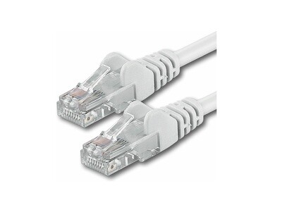 Câble Réseau RJ45 Cat6 F/FTP Gris - 1 mètre (Réf. 00287)