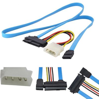 Câble Adaptateur SAS 29 broches vers SATA 7 broches avec alimentation - Noi