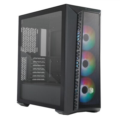 Boîtier PC Cooler Master MasterBox 520 MESH - ATX - Mid Tower - ARGB - Blan