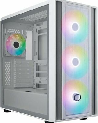COOLER MASTER MasterBox 600 White - Boîtier moyen tour