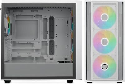 COOLER MASTER MasterBox 600 White - Boîtier moyen tour