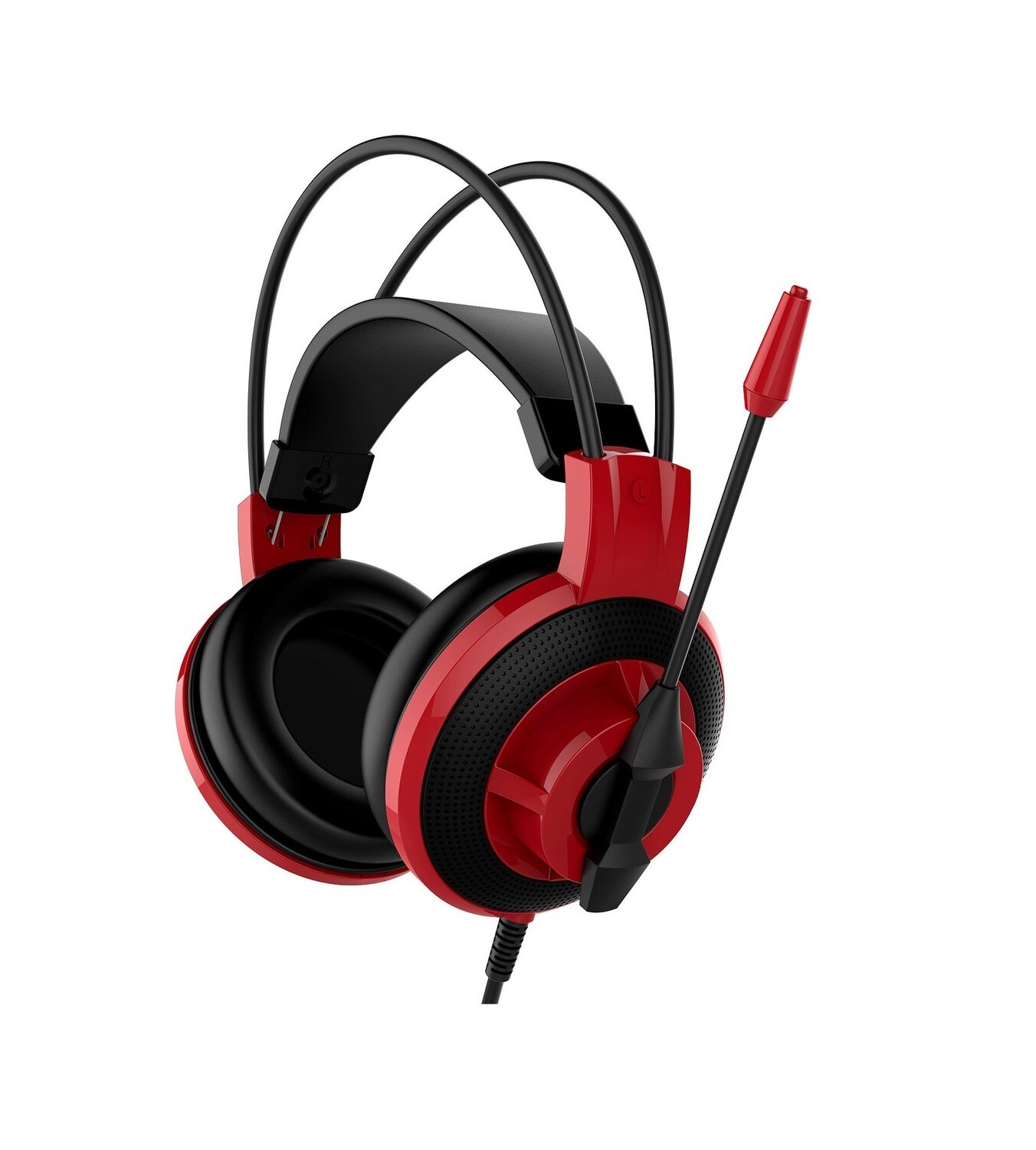 MSI Casque Gaming Filaire DS501 Noir Rouge