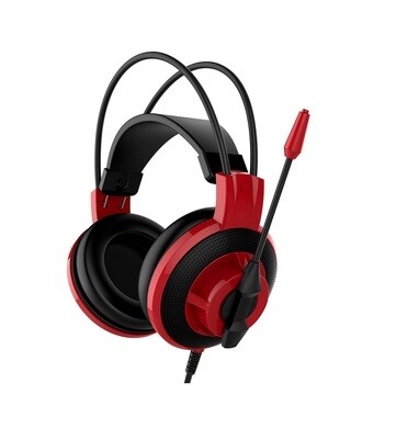 MSI Casque Gaming Filaire DS501 Noir Rouge