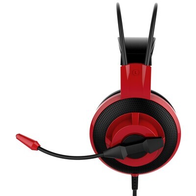 MSI Casque Gaming Filaire DS501 Noir Rouge
