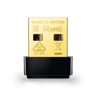 TP-Link Adaptateur USB WiFi N 150Mbps Nano TL-WN725N