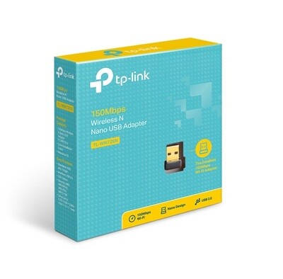 TP-Link Adaptateur USB WiFi N 150Mbps Nano TL-WN725N