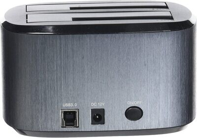 Station d'accueil pour disques durs SATA 3.5’’/2.5’’ - Connectland - Noir