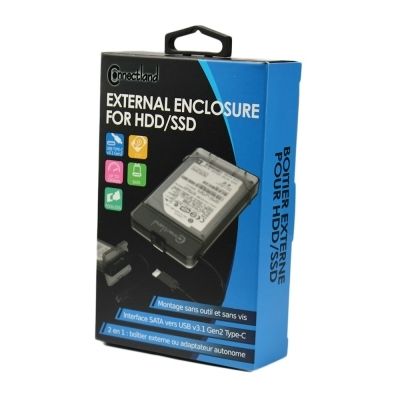 Boîtier disque 2.5'' SATA USB C