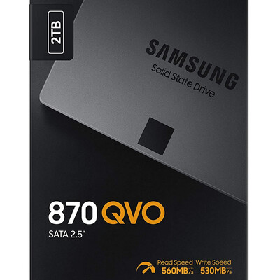 Samsung SSD 870 QVO SATA III - 2To