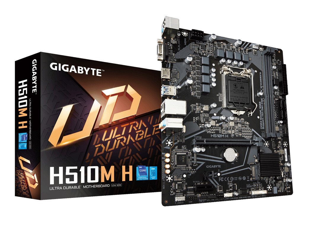 Gigabyte H510M H V2 - Carte Mère Micro ATX LGA 1200