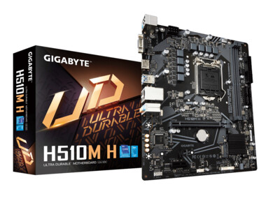 Gigabyte H510M H V2 - Carte Mère Micro ATX LGA 1200